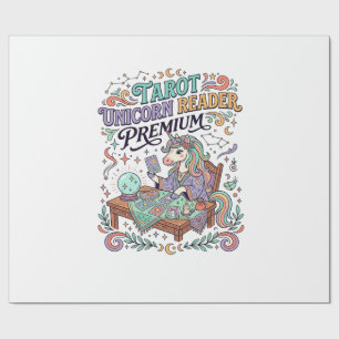 Papel De Regalo Ropa de Appare Lector de Tarot Unicornio Premium K