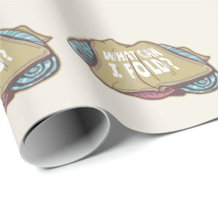 Papel De Regalo Ropa plegable, día de lavandería