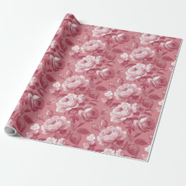 Papel De Regalo Rosa