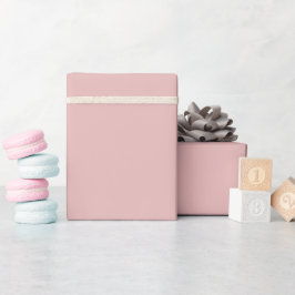 Papel De Regalo Rosa Beige Suave Sólido