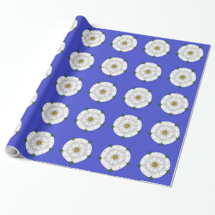 Papel De Regalo Rosa blanco de York