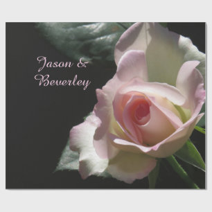 Papel De Regalo Rosa Boda rosa