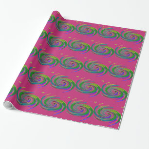 Papel De Regalo Rosa de guijarros