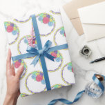 Papel De Regalo Rosa de hielo de Pastel Floral de Pastel de Cumple<br><div class="desc">El papel de envolvimiento presenta un ilustracion de marca original de un pastel esmerilado redondo con rosas de hielo de color pastel. Perfecto para cumpleaños, bodas, aniversarios y compromisos. ¡Cinta que coincida disponible! Este diseño también está disponible en otros productos. ¿No ves lo que estás buscando? ¿Necesita ayuda con la...</div>