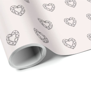 Papel De Regalo Rosa del logotipo de joyería Sørina Quartz
