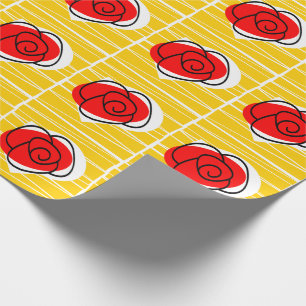 Papel de regalo Rosa Española