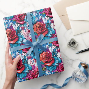 Papel De Regalo Rosa Graffiti Ropa Urbana 