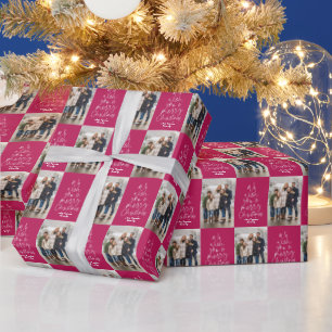 Papel De Regalo Rosa lindo Fotos de ferias navideñas