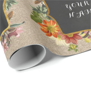 Papel De Regalo Rosa Pearly