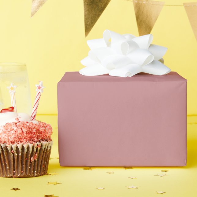 Papel De Regalo Rosa Polvorienta (Fiesta de cumpleaños )