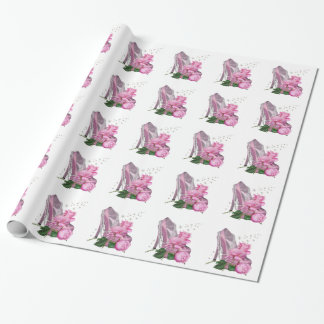 Papel De Regalo Rosa Preciosa de Tacón Alto Rosa