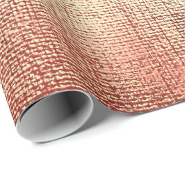 Papel De Regalo Rosa Rosa Rosa Oro Polvo Polvo Metálico Cepillo de