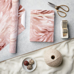 Papel De Regalo Rosa Rubor rosa Zebra Animal