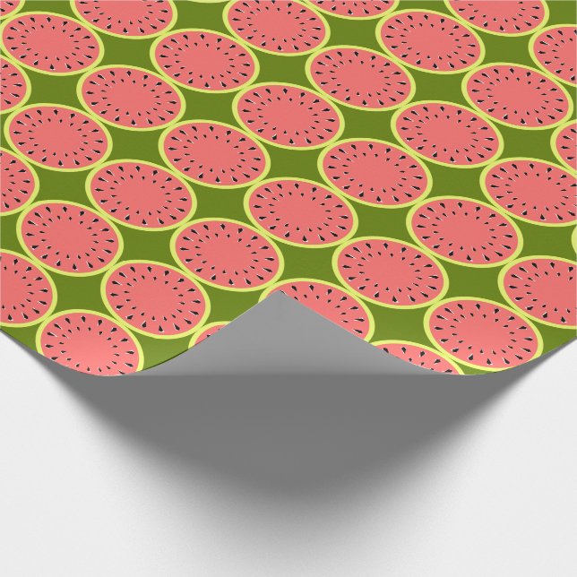 Papel de regalo rosa sandía Multi (Esquina)