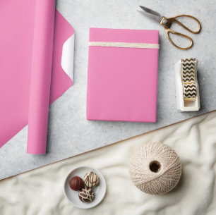 Papel De Regalo Rosa suave y sólido
