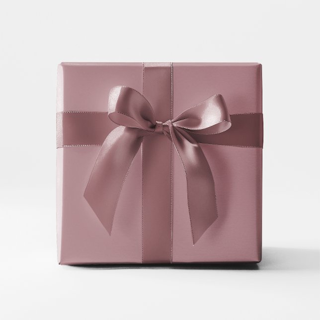Papel De Regalo rosa terroso (Dusty Rose Wrapping Paper)