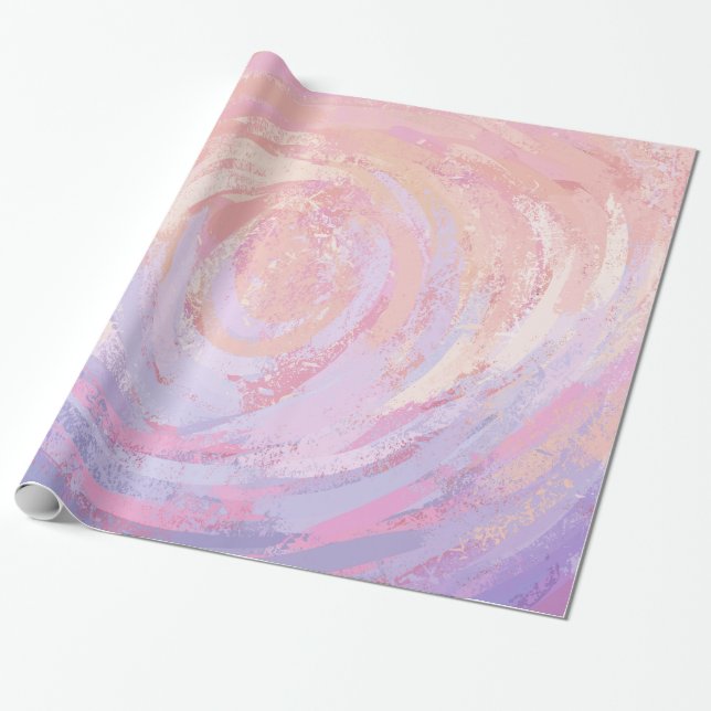 Papel De Regalo Rosa y Stinky (Desenrollado)