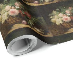 Papel De Regalo Rosas de época y Lilac por Dominique Hubert Rozier