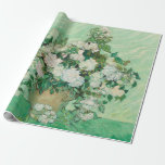 Papel De Regalo Rosas de Vincent Van Gogh<br><div class="desc">Vincent Van Gogh - una celebración de los Maestros del Arte</div>