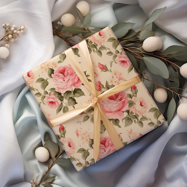 Papel De Regalo Rosas ingleses de Sweet Vintage (Subido por el creador)