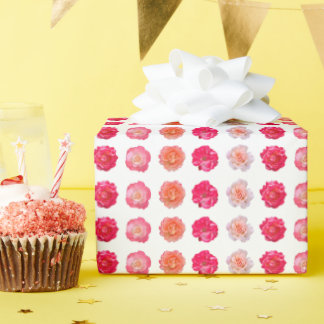 Papel De Regalo Rose Repeats Wrapping Paper