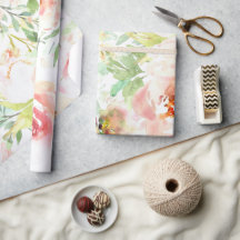 Papel de regalo Rose Shabby Chic – Floral Vintage