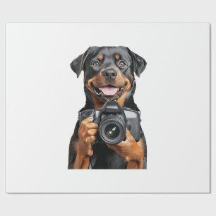 Papel De Regalo Rottweiler  