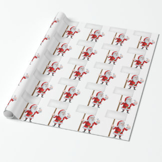 Papel De Regalo Rótulo de la llave de Santa