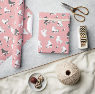 Papel De Regalo Rótulos retro y cintas de cassette