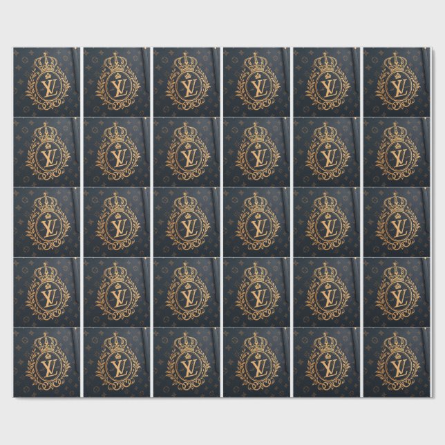 Papel De Regalo Royal Emblem  (Superficie plana)