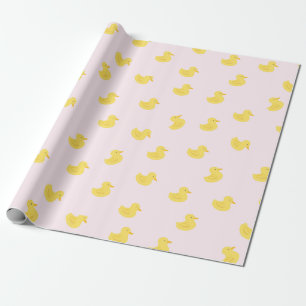 Papel De Regalo Rubber Duckies