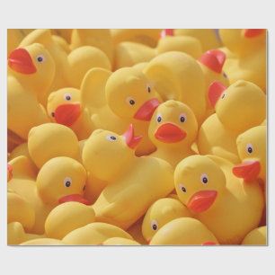 Papel De Regalo Rubber Duckies