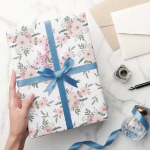 Papel De Regalo Rubor Daisy Whisper