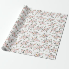 Papel De Regalo Rubor Daisy Whisper