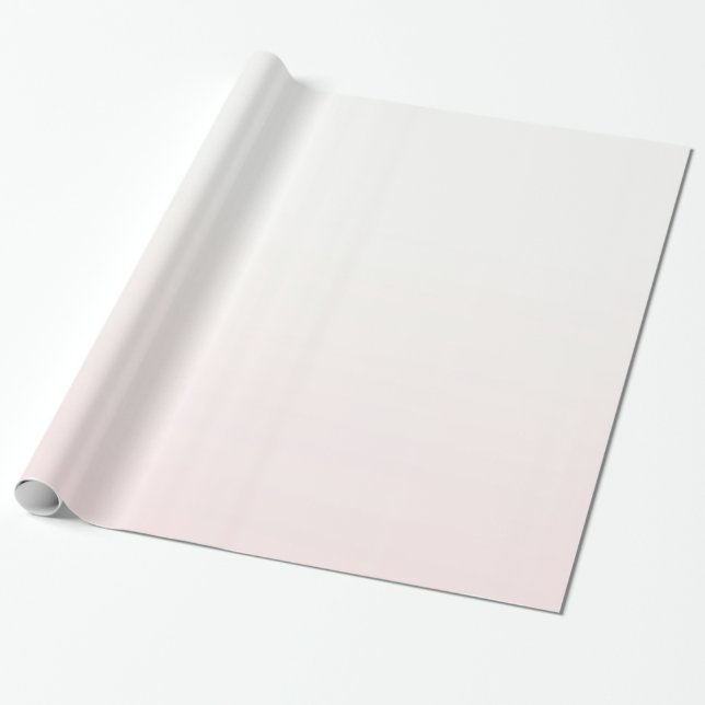 Papel De Regalo Rubor Ombre rosado (Desenrollado)