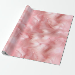 Papel De Regalo Rubor Pink Faux Fur