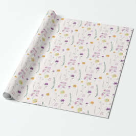 Papel De Regalo Rubor Rustic Fairy Garden