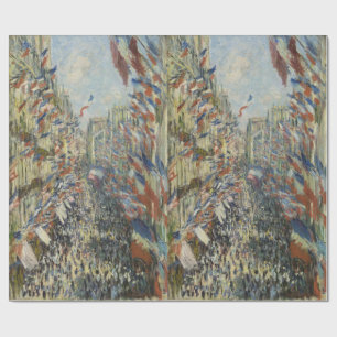 Papel De Regalo Ruda Montorgueil en París Claude Monet