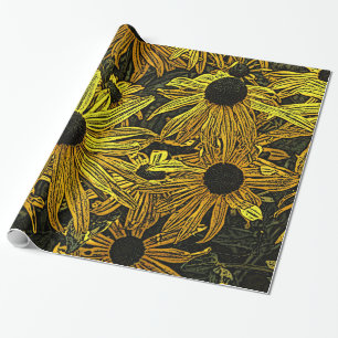 PAPEL DE REGALO RUDBECKIAS
