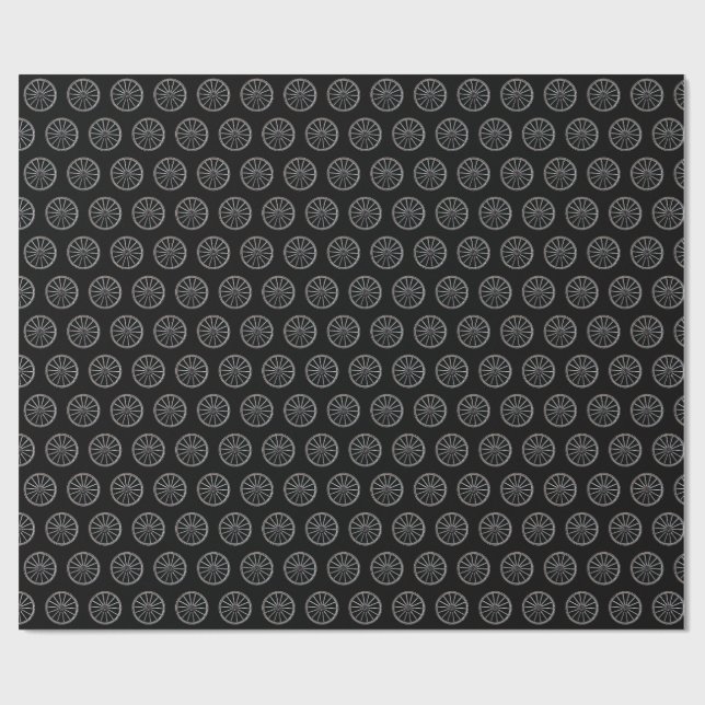 Papel De Regalo Rueda de Carro Occidental (Superficie plana)