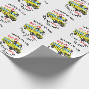 Papel De Regalo Ruedas en el bus