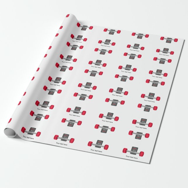 Papel De Regalo Ruedas para patinaje sobre patinaje sobre patines  (Desenrollado)