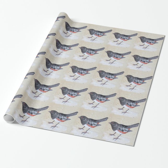 Papel De Regalo Rufus A Un Lado Hacia Hee (Desenrollado)