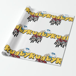 Papel De Regalo Rugby