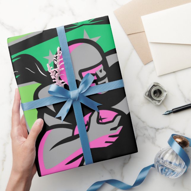 Papel De Regalo Running Back  (Regalar)