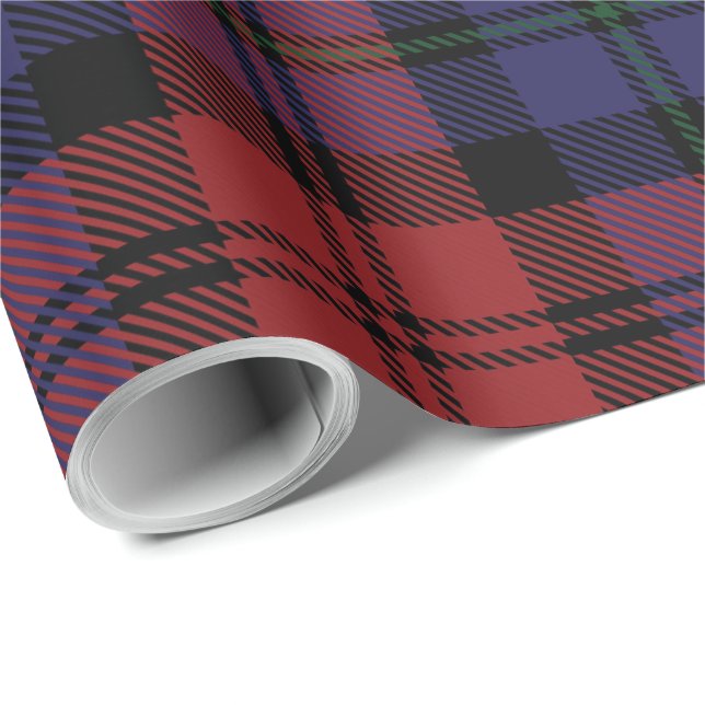 Papel De Regalo Rustic Plaid Classic MacLachlan Tartán (Esquina del rollo)