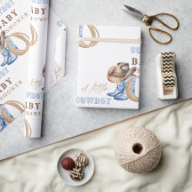 Rústica acuática de Baby Shower de Cowboy