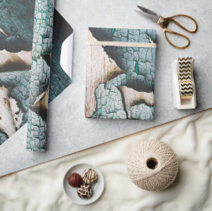 Papel De Regalo Rústica pintura de color verde claro oscuro