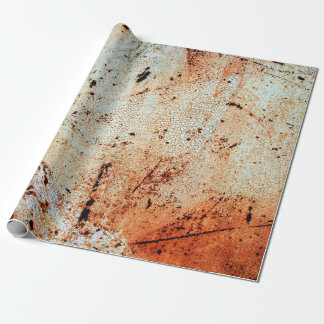 Papel De Regalo Rusty surfaceabstracto metalizado, envejecido, dec