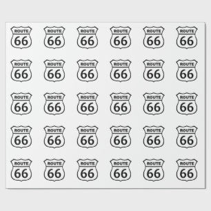 Papel De Regalo Ruta 66